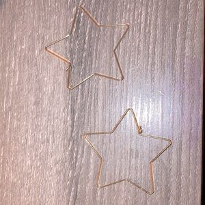 Cute gold hoop earrings